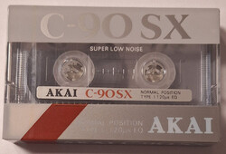 AKAI C-90 SX bontatlan magnókazetta
