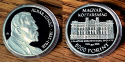 V 8209 Magyarország ezüst 5000 forint 2005 Alpár Ignác Proof