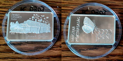 K 0903 Magyarország ezüst 5000 forint 2010 Őrségi Nemzeti Park Proof