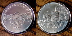 V 7573 Magyarország ezüst 5000 forint 2008 Siklós vára