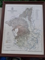 Borsod vármegye térképe