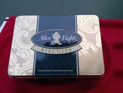 After Eight Biscuits pléh doboz/Desszertes fém doboz