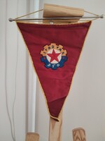Retro röplabda zászló, emlékzászló (Nyíregyháza)