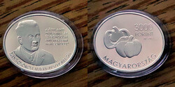 K 0889 Magyarország ezüst 3000 forint Szent-Györgyi Albert Proof