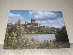 Esztergom alkalmi képeslap – Magyar Millennium alkalmi bélyegzéssel (2001)