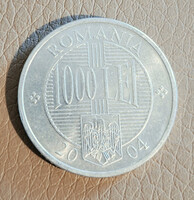 Románia 1000 Lej, 2004