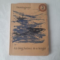 Hemingway: Az öreg halász és a tenger  Olcsó Könyvtár sorozat 1961.