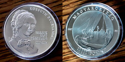 K 0867 Magyarország ezüst 10000 forint 2017 Kossuth Zsuzsanna Proof