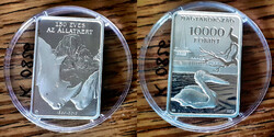 K 0826 Magyarország ezüst 10000 forint 2016 150 éves az Állatkert Proof