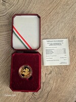 1996 – A honfoglalás 1100. évfordulója – 20 000 forint arany emlékpénz Proof
