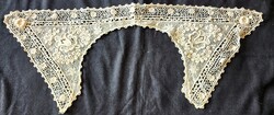 Cca 1918 Szecessziós ART NOUVEAU csipke gallér APRÓLÉKOS ÉRTÉKES MAGYAR KÉZIMUNKA