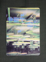 Kártyanaptár,ÖMV benzinkút,Budapest, 1995   (7)