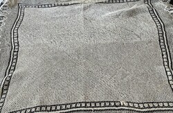 ANTIK JUDAIKA JUDAICA ZSIDÓ ANINUT + AVELUT TALLIT NŐI IMASÁL ATARAH KÓSER APRÓLÉKOS KÉZIMUNKA