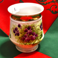 Vintage gyönyörű ibolyamintás porcelán csésze 1.
