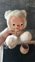 NDK Sonneberg VEB Kitten plüssfigura   1970