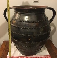EXTRA NAGYMÉRETŰ LAKODALMAS FAZÉK - 1903  - 2 DB