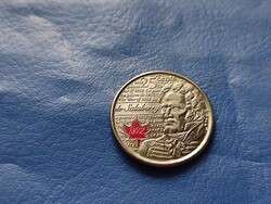 CANADA / KANADA 25 CENT 2013 SALABERRY! SZÍNEZETT! UNC!