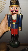VINTAGE DIÓTÖRŐ katona figura