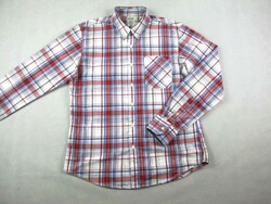 EREDETI TOMMY HILFIGER (L) ELEGÁNS KOCKÁS HOSSZÚ UJJÚ FÉRFI ING