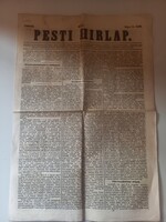 PESTI HÍRLAP 1846 MÁJUS 14