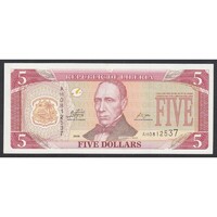 Libéria,5 dollars 2009 UNC