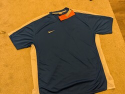 NIKE férfi XXL-es 54-56-os kék színű sportpóló , sportmez , focimez ,új, cimkés !