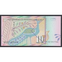 Észak-Macedónia,10 denari 2011 UNC
