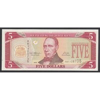 Libéria,5 dollars 2006 UNC
