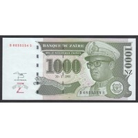 Zaire,1000 zaires 1995 - GDM UNC