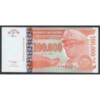 Zaire,100.000 zaires 1996 - HdMZ UNC