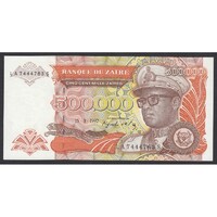 Zaire,500.000 zaires 1992 UNC