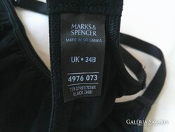 MARKS & SPENCER fekete melltartó ( UK 34B )