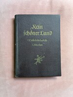 Kein schöner Land - Antik német népdal- és kottáskönyv harmonikára (1954)