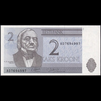 Észtország 2 Krooni 1992 P-70 UNC