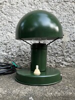 Eka fenyő zöld Bauhaus gomba lámpa - retro design vintage asztali lámpa