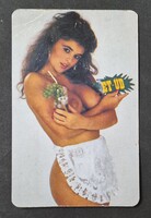 ET-ÜD Szatymaz Női akt erotikus kártyanaptár 1991