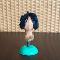 Retro rugós Plútó kutya figura