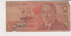 Marokkó 10  dirham 1987 G