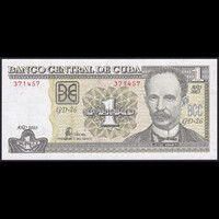 Kuba 1 Peso 2003 P-121c UNC