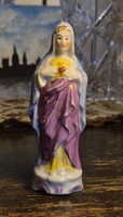 Antik Mária porcelán szobor kb.: 12 cm