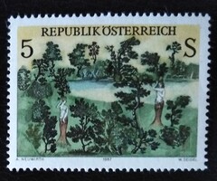 A1903 / Ausztria 1987 Modern művészet bélyeg postatiszta