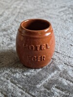 Retro Hotel Eger - Szépasszonyvölgy kerámia mini hordócska