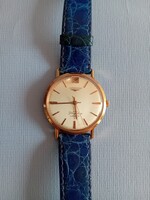 18 KARÁTOS SÁRGAARANY AUTOMATA  LONGINES FLAGSHIP CALIBER 341 SZERKEZET 3407 EXTRA RITKA MODELLJE