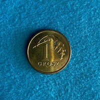 Lengyelország  - Poland - 1 grosz - 2021 coin - aUNC