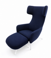Softline HAVANA Wing Chair + lábtartó – Busk+Hertzog