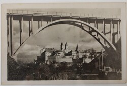 Képeslap, Veszprém, Viadukt a várral (P4)