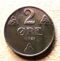 Norvégia 2 ore 1921 (S14)