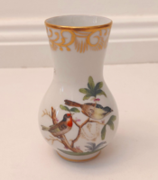 Antik (1942) Herendi porcelán Rothschild mintás kis váza
