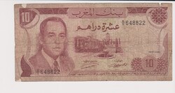 Marokkó 10  dirham 1970 G