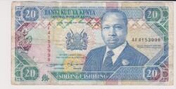 Kenya 20 shilingi ishirini 1993  F